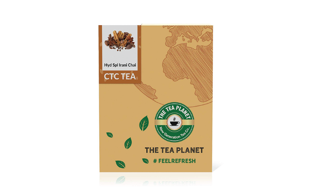 The Tea Planet Hyd Spl Irani Chai CTC Tea   Pack  200 grams